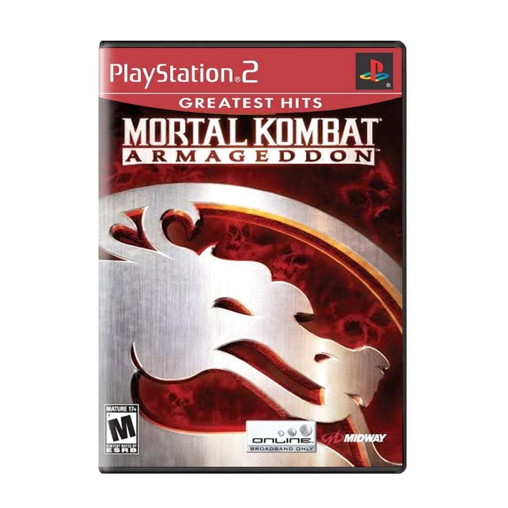Jogo Mortal Kombat Armageddon Ps2