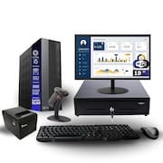 Kit Automação PDV TOB i5 8GB SSD 240GB Win10 Rede S/Fio Teclado Mouse Monitor 19" Gvt. Dinheiro  Imp. Térmica Leitor Cód Barras