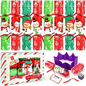 Pacote de 8 lembrancinhas de mesa de Natal SURCVIO para crianças/adultos