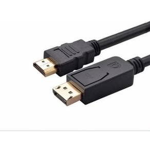 Cabo Displayport Para Hdmi Blindado Cabo Dp Hdmi 1.8 Metros