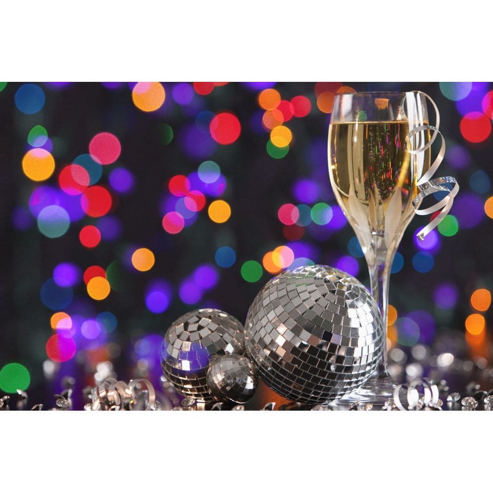 Painel em lona Ano Novo  150x100cm