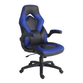 Cadeira Gamer Tela Mesh Até 100Kg Azul 113X70X63Cm - Azul