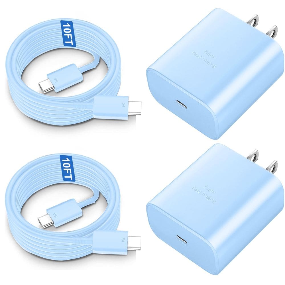 Carregador Auorld 45W de carregamento rápido USB-C para Samsung Galaxy