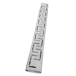 Ralo Linear 10x100 Inox 304 Quintal Borda Piscina modelo Oriente com Tela Anti Insetos