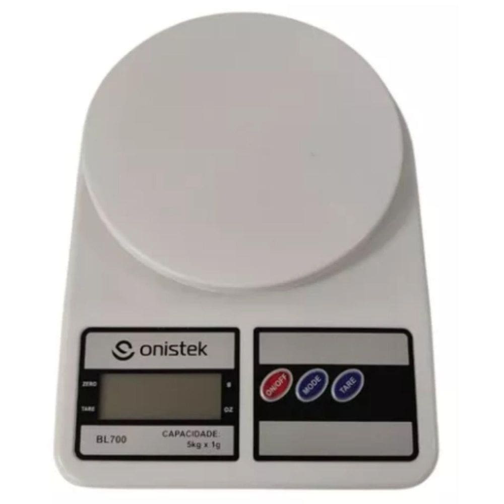 Balança Digital De Mesa Onistek 5 Kgs P/Cozinha Lcd On-Bl700