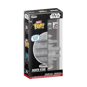 Display colecionável Funko Pop! Bitty Death Star com 2 figuras