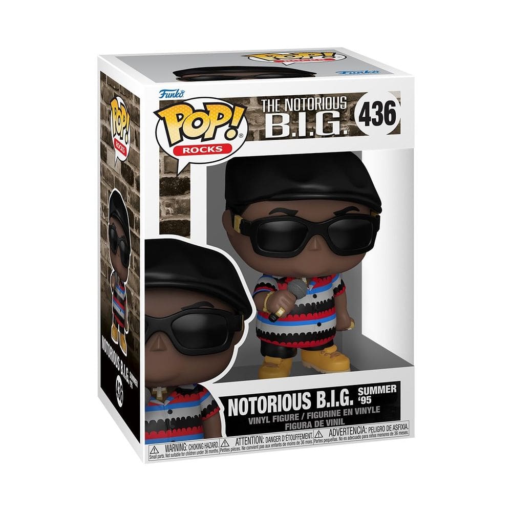 Boneco de vinil Funko POP Rocks Biggie “Beat The Summer Jam”