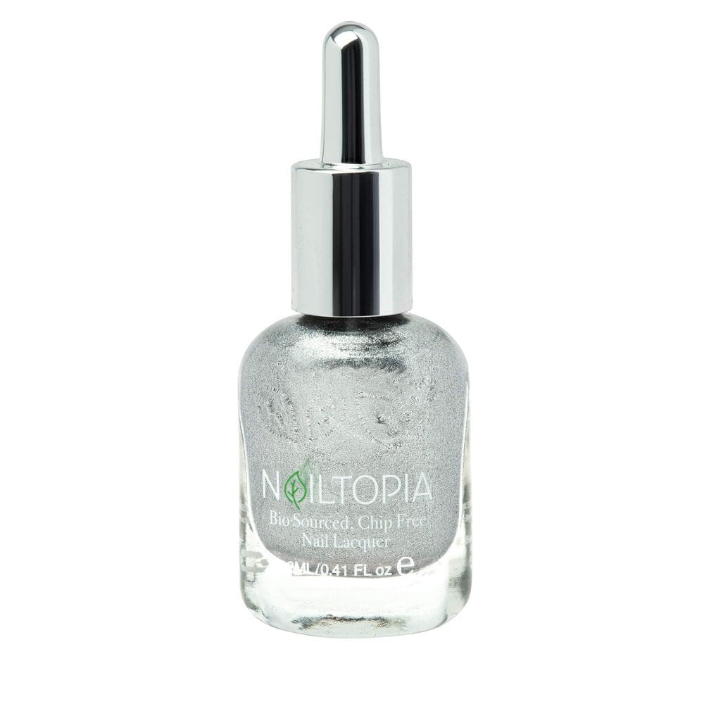 Verniz para unhas Nailtopia Dynasty Shimmer Silver 12 ml sem lascas