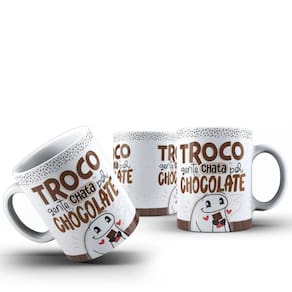 Caneca Criativa Feliz Páscoa 325ml Ótima para Café Chocolate