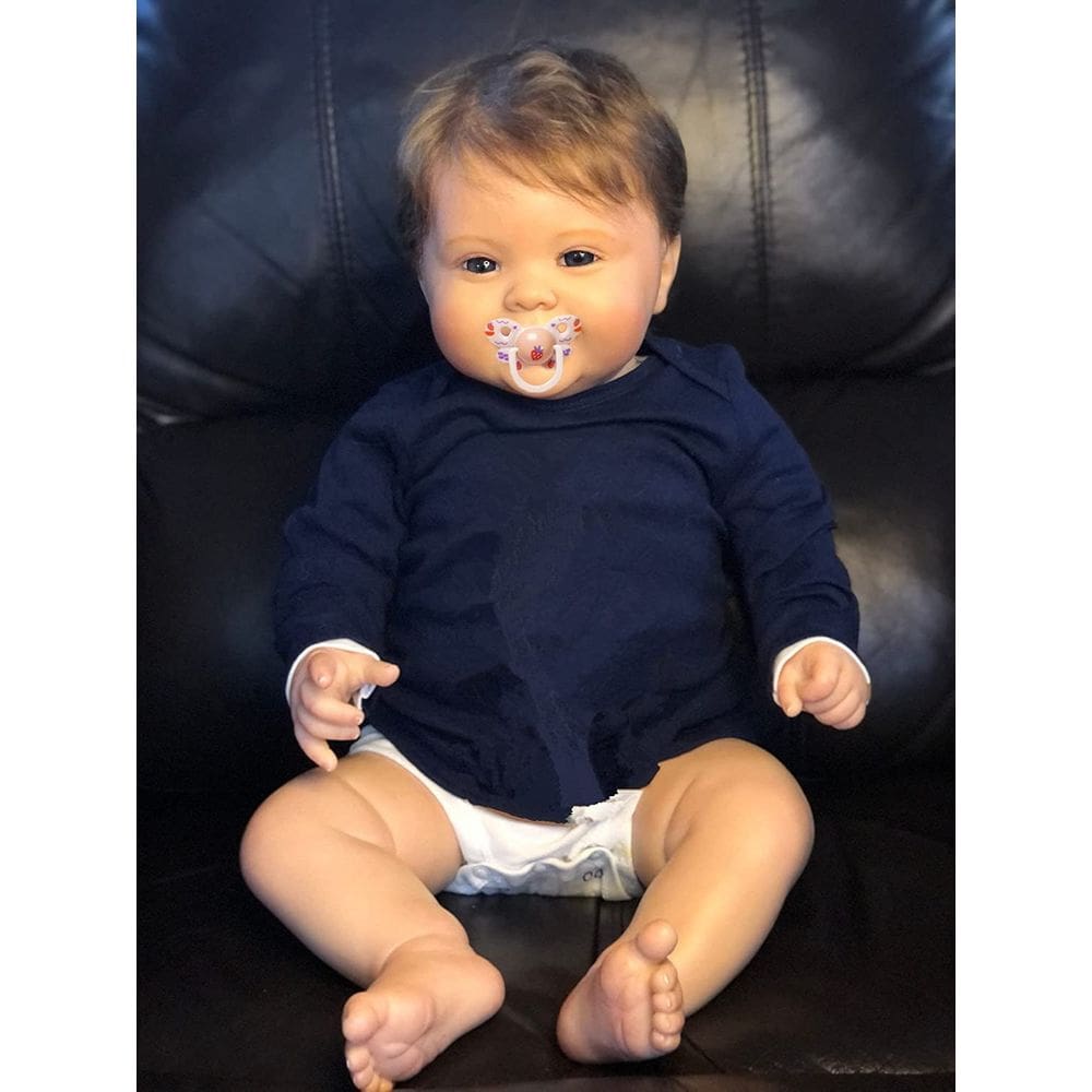 Boneca Reborn KOKOMANDY, menino de 60 cm com aparência realista