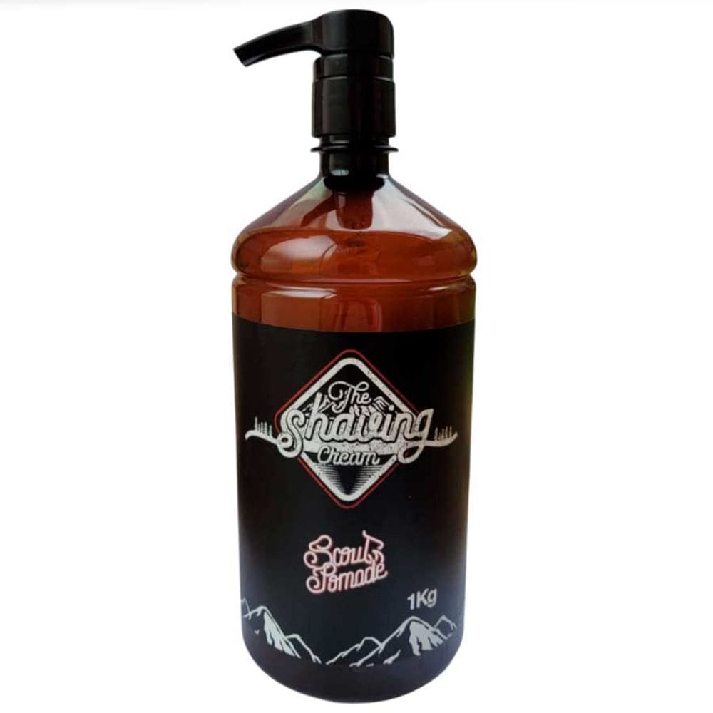 The Shaving Cream 1kg Scout - Creme de Barbear Profissional