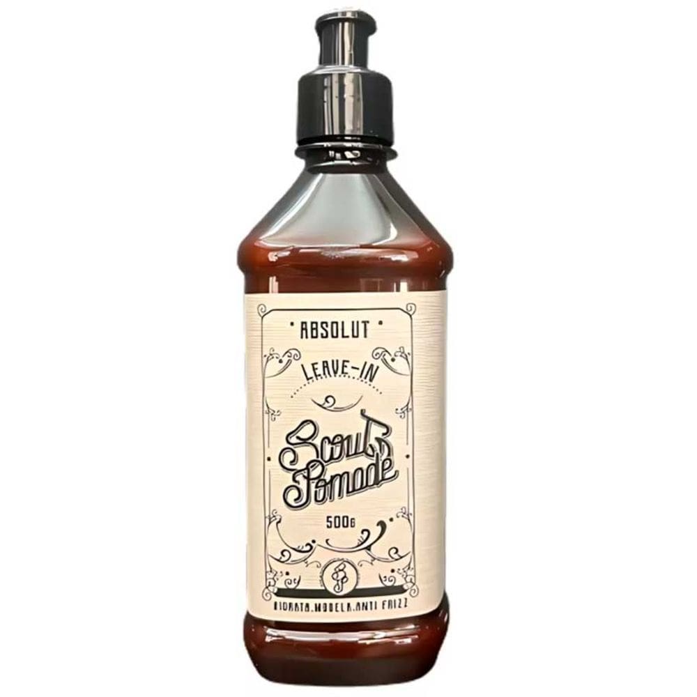 Leave-in Absolut 500g Scout - Hidrata e Modela Anti Frizz