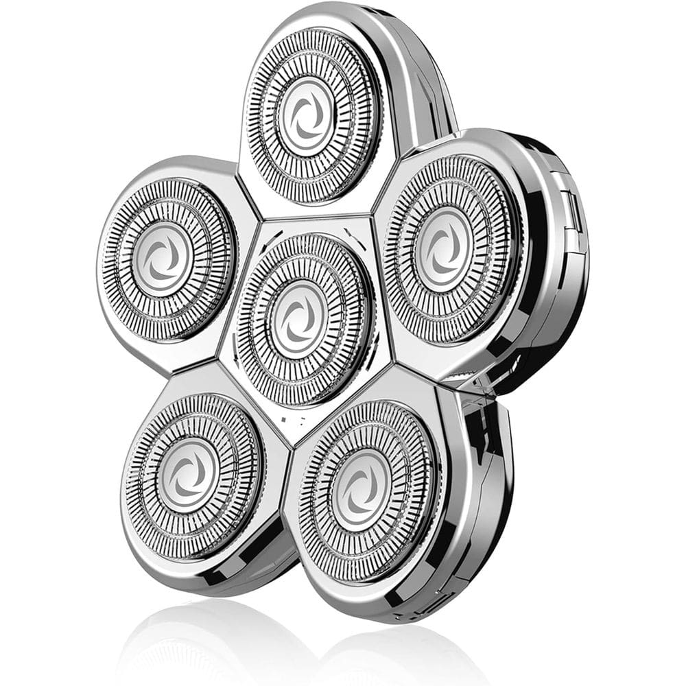 Cabeça de reposição para barbeador elétrico Kibiy para homens prateada