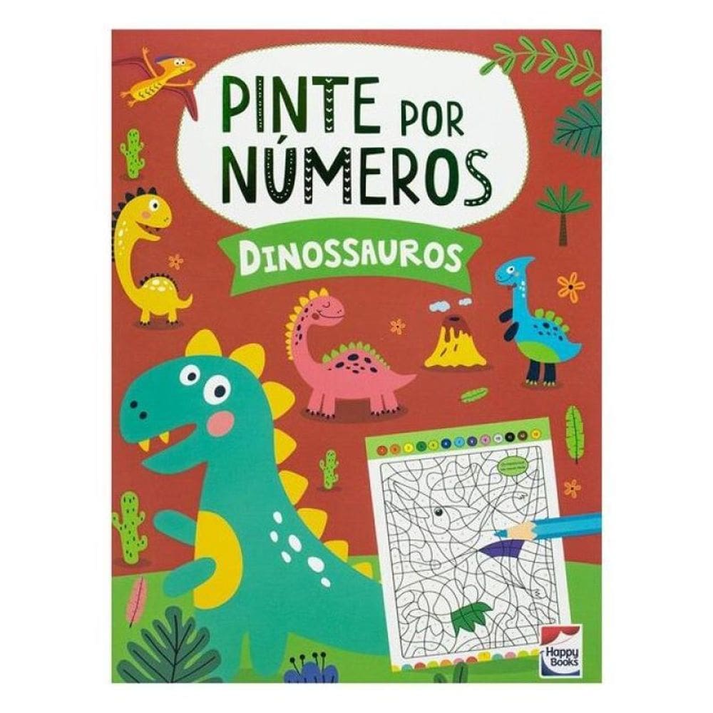 Pinte Por Números: Dinossauros
