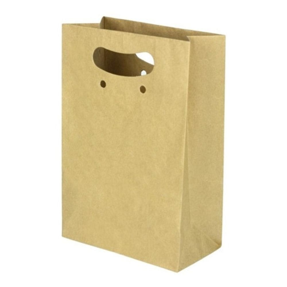 Sacola Kraft Boca De Palhaço P. 17,5x9x26 Cm. Com 30un.