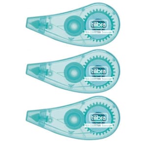 Kit Fita Corretiva Aqua Tilibra - 6mx5mm C- 3 Unidades
