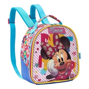 Lancheira Escolar Minnie Porta Lanches Térmica Com Alça