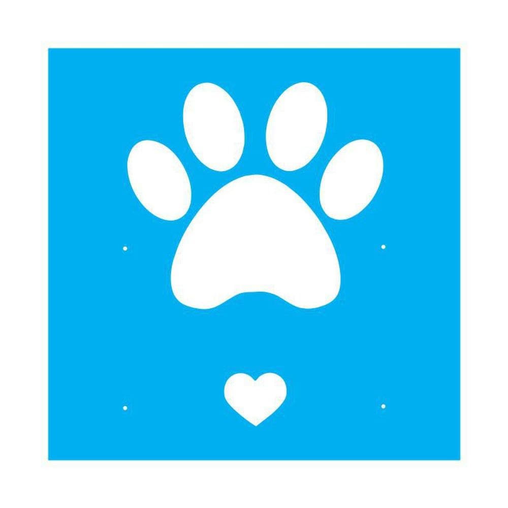 Stencil Tamako Pata - 30X30Cm - Ref D171