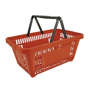 Cesto Plástico Vermelho