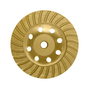 Rebolo Desbaste Diamantado Turbo Esmerilhadeira 115mm M14 Profissional Fertak