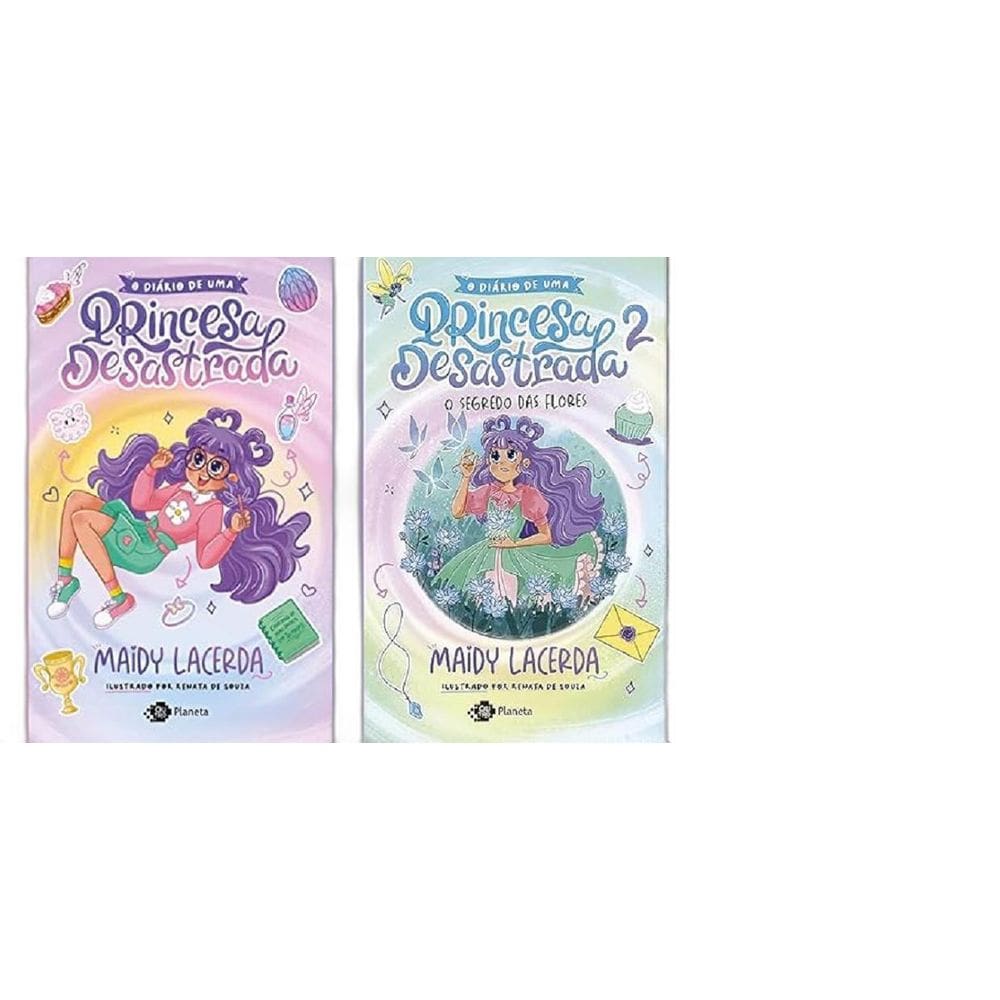 Kit 3 Livros Maidy Lacerda O Diário Uma Princesa Desastrada
