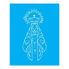 Stencil Tamako Nossa Senhora - 20X25Cm - Ref B511