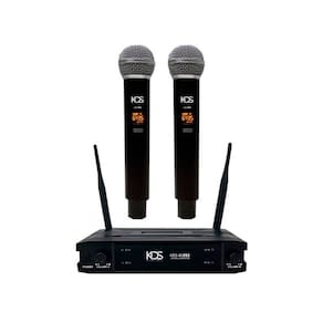 Microfone Sem Fio Duplo Kadosh KDSW-392M