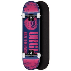 Skate Montado Profissional Urgh Marfim 8 Spray Marinho