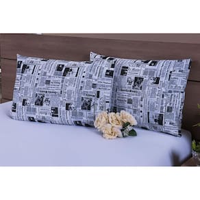 Jogo Lençol 3 Peças Cama Viúva 1,88M X 1,28M X 30Alt Percal