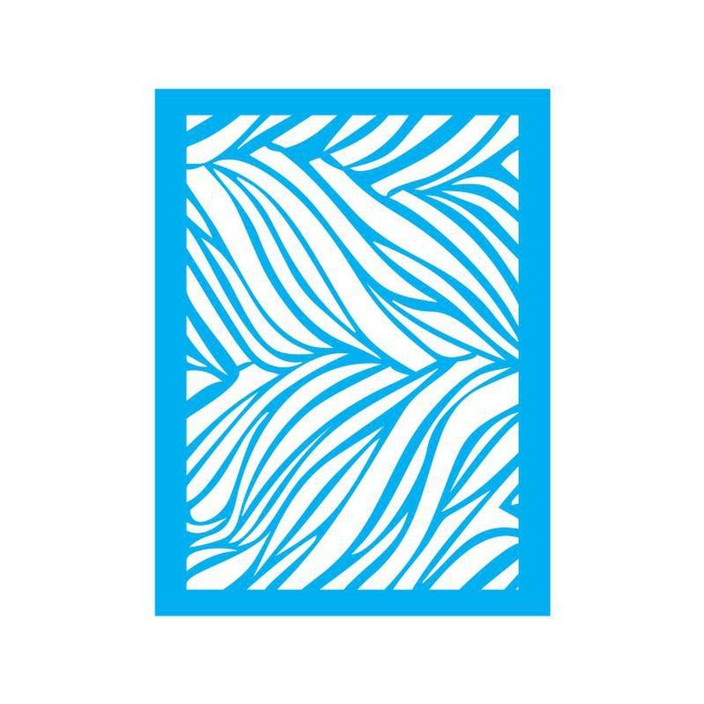 Stencil Tamako Estampa Zebra - 15X20Cm - Ref 8504