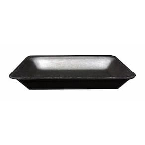 Kit 400 Bandeja De Isopor Preto B02 Funda 210X140X28Mm