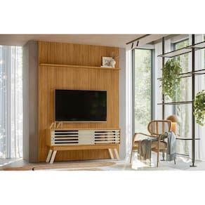 Composição Frizz New Premium para TV de até 65 polegadas -Cumaru Opala - Madetec