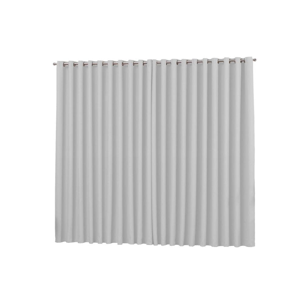 Cortina Blackout 3m x 2,50m Tecido com Ilhós Gelo