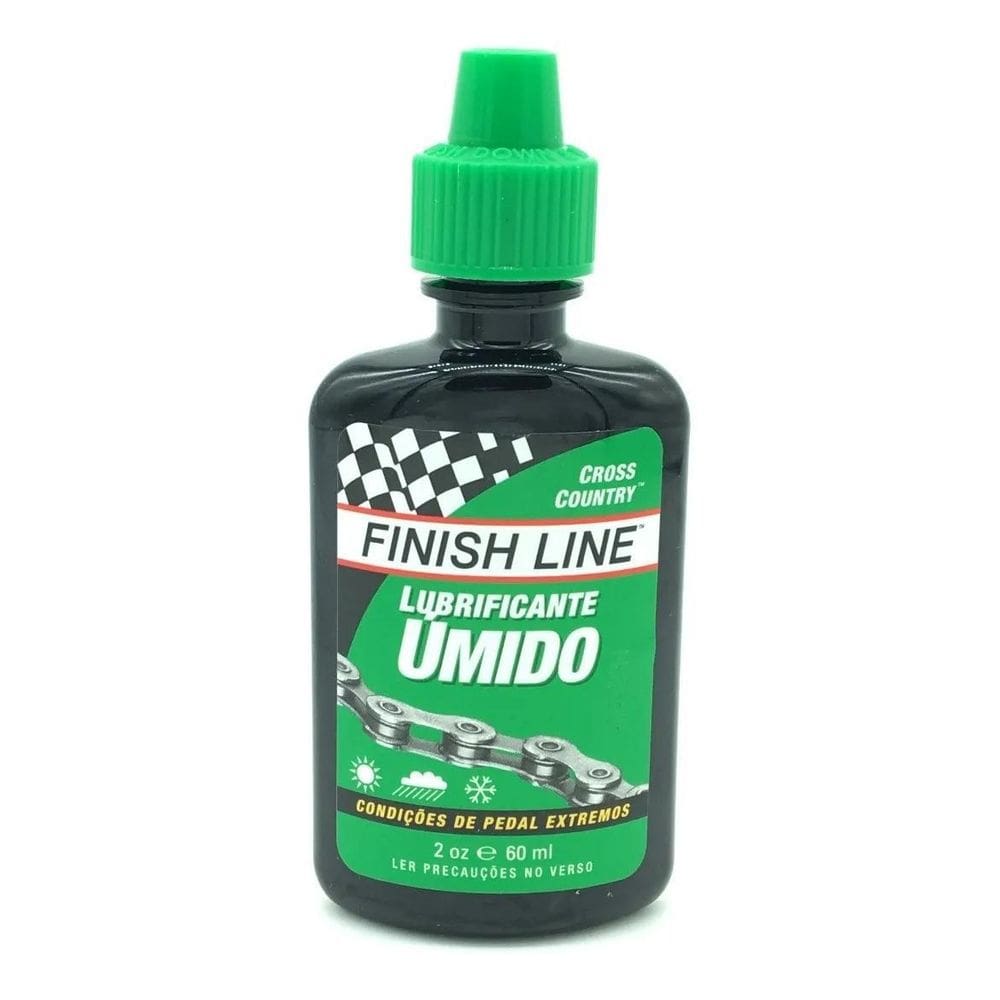 Óleo Lubrificante De Corrente Finish Line Wet Úmido 60Ml