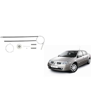 Kit Reparo Maquina Vidro Elétrico Megane Grantur E Sedam