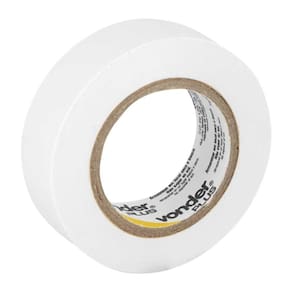 Fita Isolante Vonder Plus 19mm x 10m Branca