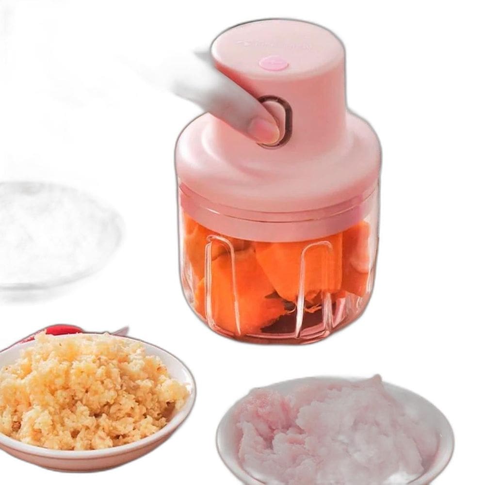 Moedor De Alimentos Mini Para Cozinha Rápida E Eficiente