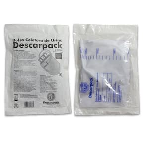 Bolsa Coletora De Urina Sistema Fechado 2 Litros- Descarpack