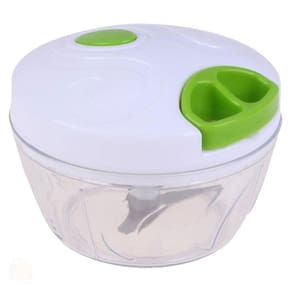 Processador Manual Alimentos 3 Lâminas 400ml Branco