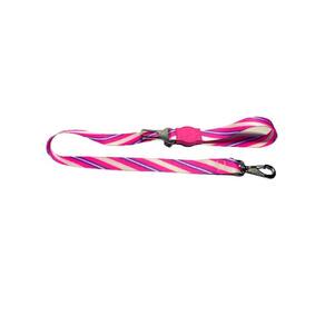 Cinto De Segurança Com Guia Para Cachorros - Rosa