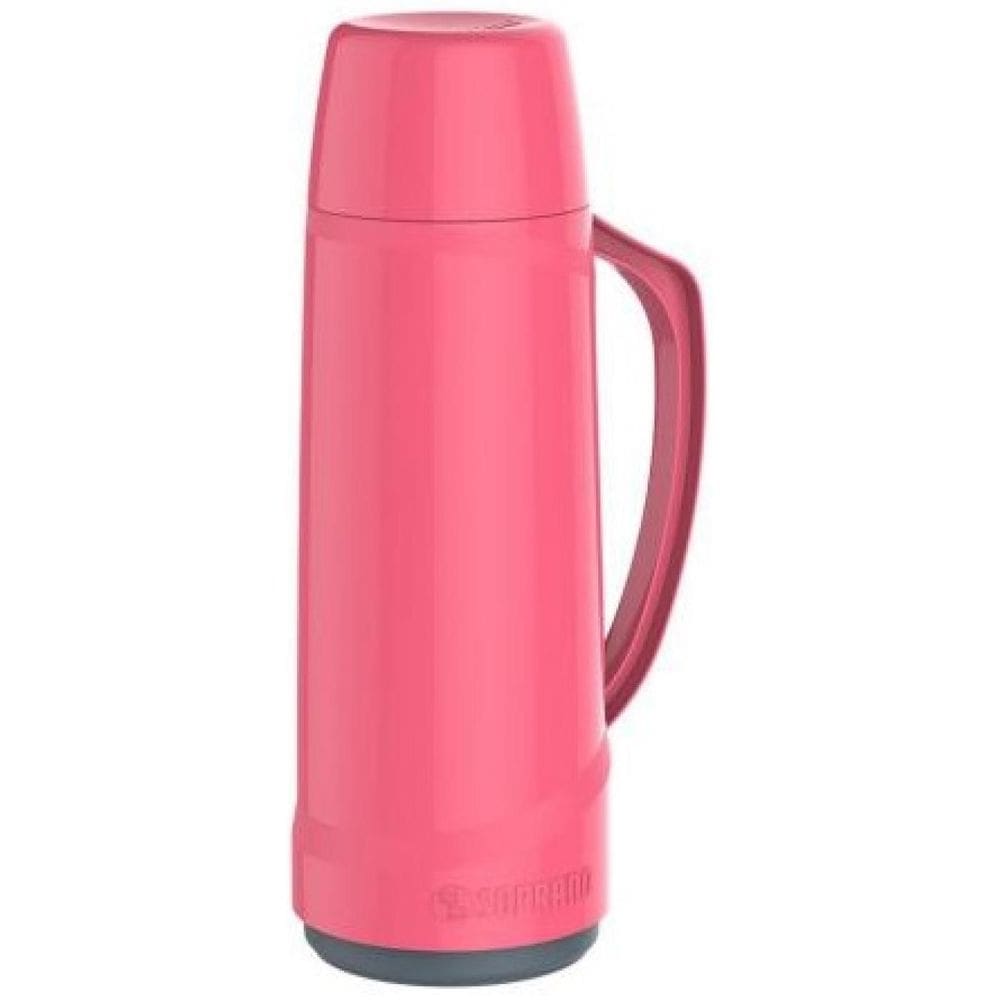 Garrafa Térmica Cristal Soprano 1l Rosa