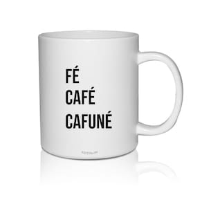 Kit 2 Canecas Branca Personalizadas Para Home Office Cafuné