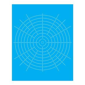 Stencil Tamako Mandala Linhas - 20X25Cm - Ref 9448