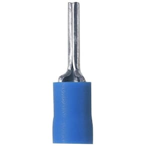 Terminal Pino Agulha Pre Isolado 1,5Mm A 2,5Mm Azul 200Un