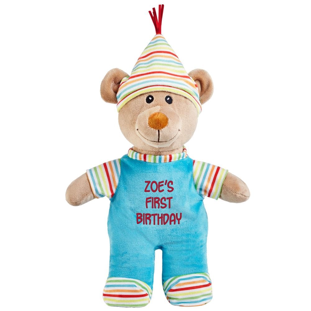 Ursinho de pelúcia Let`s Make Memories Happy Birthday 30cm