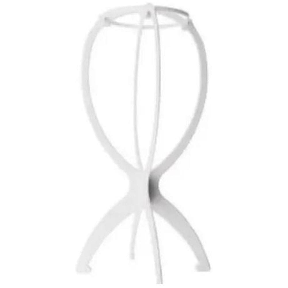 Suporte Branco De Plástico Para Peruca
