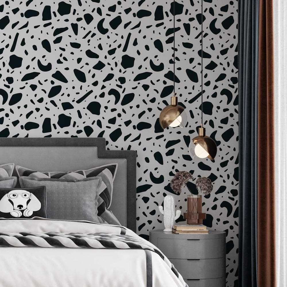 Kit 8 Rolos Papel De Parede Adesivo Granilite P E B 3,0M