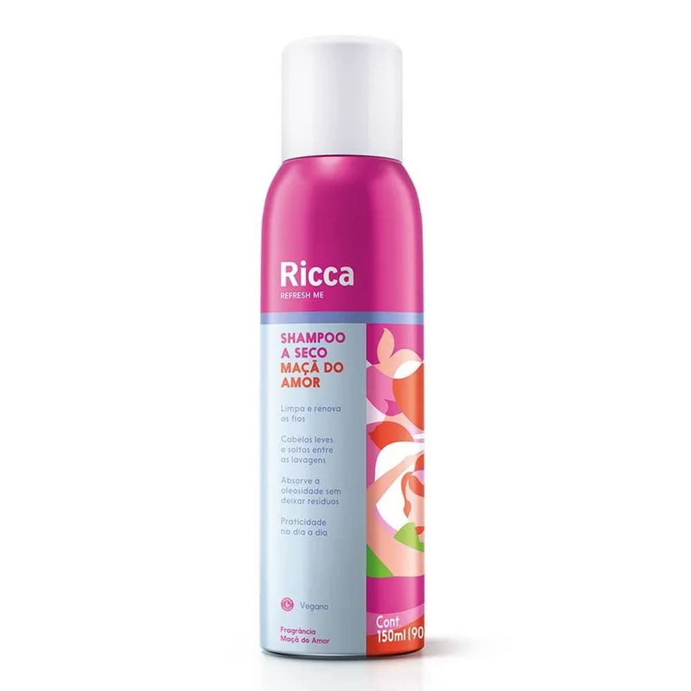 Shampoo a Seco Maça do Amor 150ml - Ricca