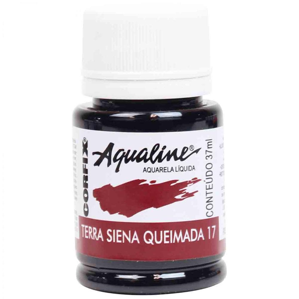 Aquarela Liquida Aqualine Corfix 17 Terra Siena Queimada