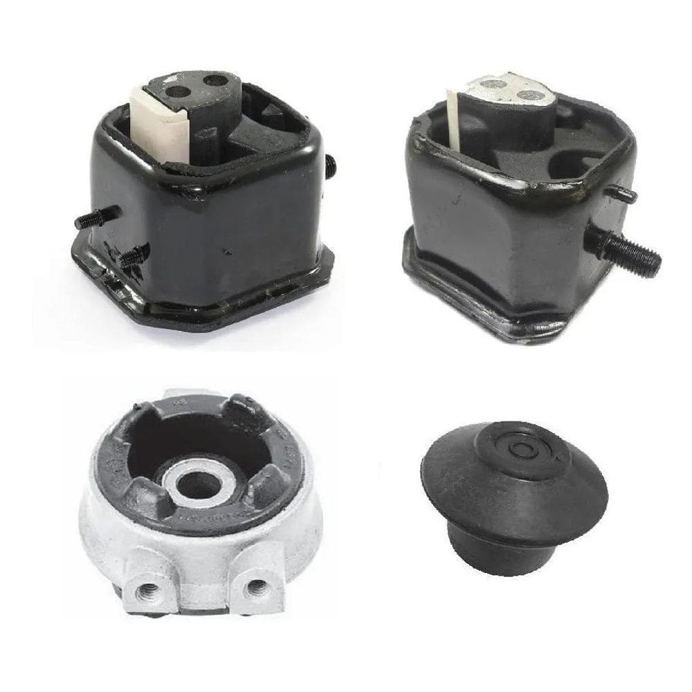 Kit 4 Coxim Calço Motor Cambio Parati Saveiro Gol G2 G3 G4